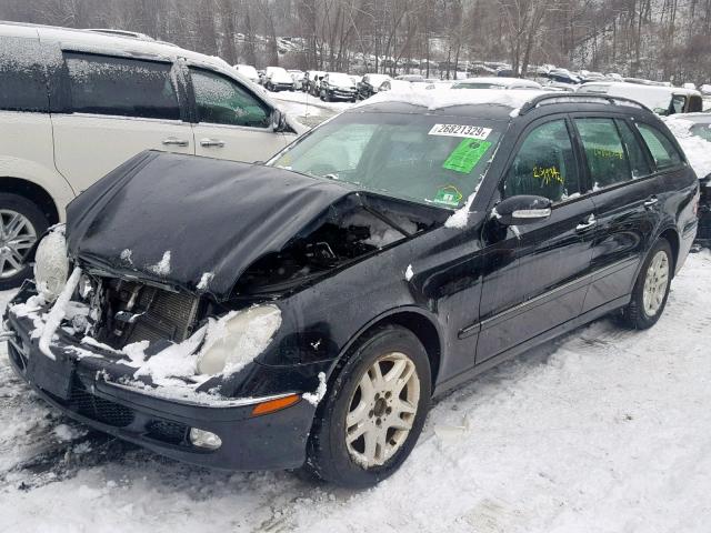 WDBUH65J44A381512 - 2004 MERCEDES-BENZ E 320 BLACK photo 2