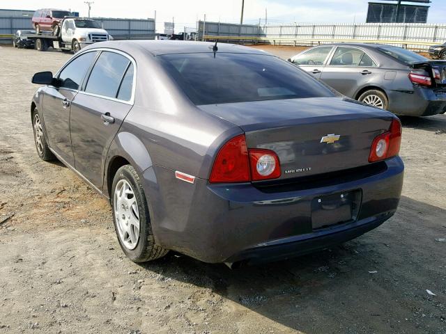 1G1ZC5EB3A4138155 - 2010 CHEVROLET MALIBU 1LT GRAY photo 3