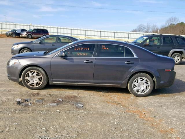 1G1ZC5EB3A4138155 - 2010 CHEVROLET MALIBU 1LT GRAY photo 9