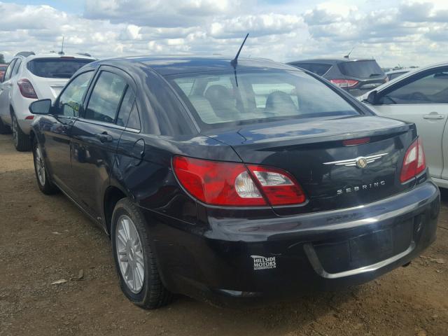 1C3LC56K67N546734 - 2007 CHRYSLER SEBRING TO BLACK photo 3