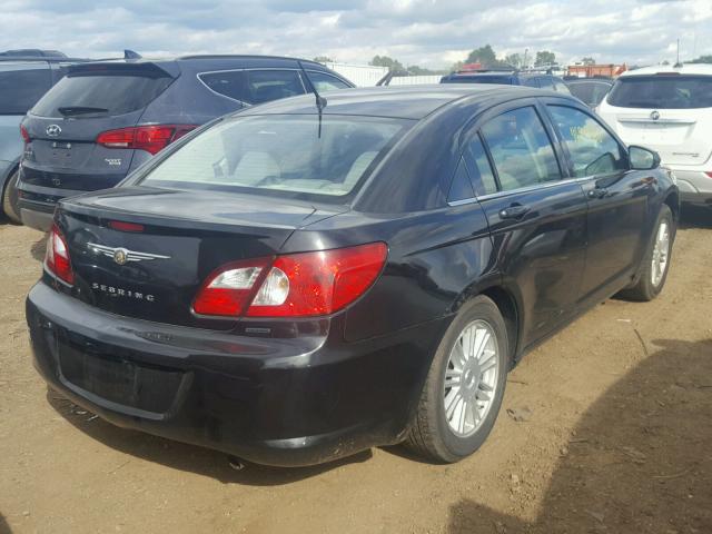 1C3LC56K67N546734 - 2007 CHRYSLER SEBRING TO BLACK photo 4