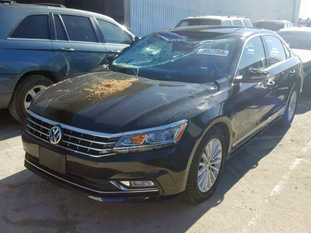 1VWBT7A30HC035890 - 2017 VOLKSWAGEN PASSAT SE BLACK photo 2