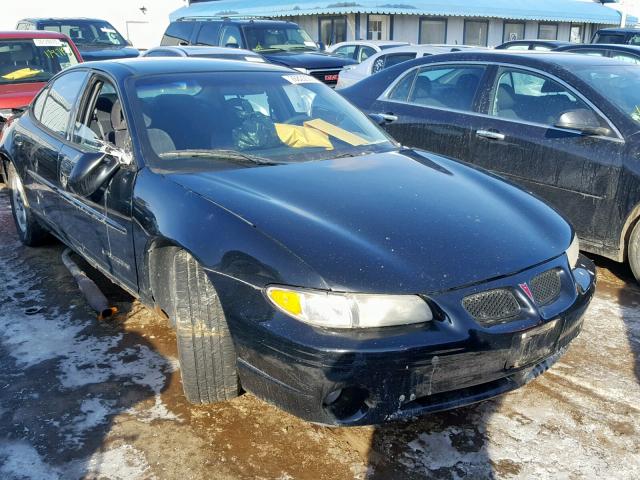 1G2WK52J52F139827 - 2002 PONTIAC GRAND PRIX BLACK photo 1