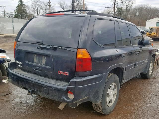 1GKDT13S322470272 - 2002 GMC ENVOY BLACK photo 4