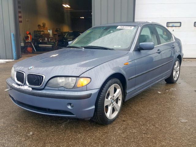 WBAEW53494PN35015 - 2004 BMW 330 XI BLUE photo 2