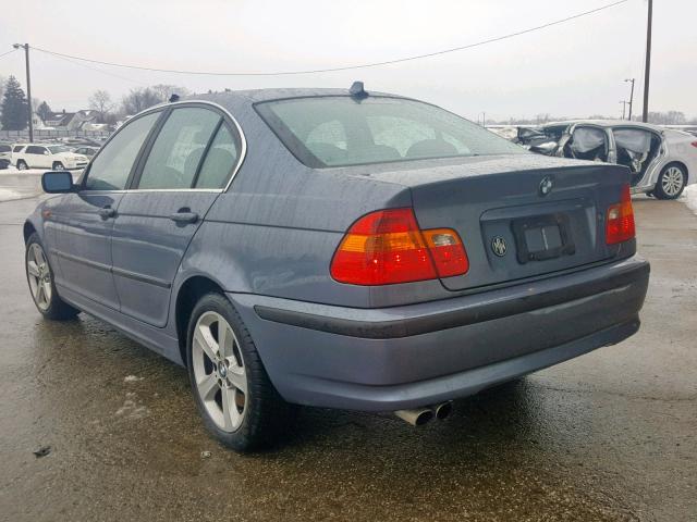 WBAEW53494PN35015 - 2004 BMW 330 XI BLUE photo 3