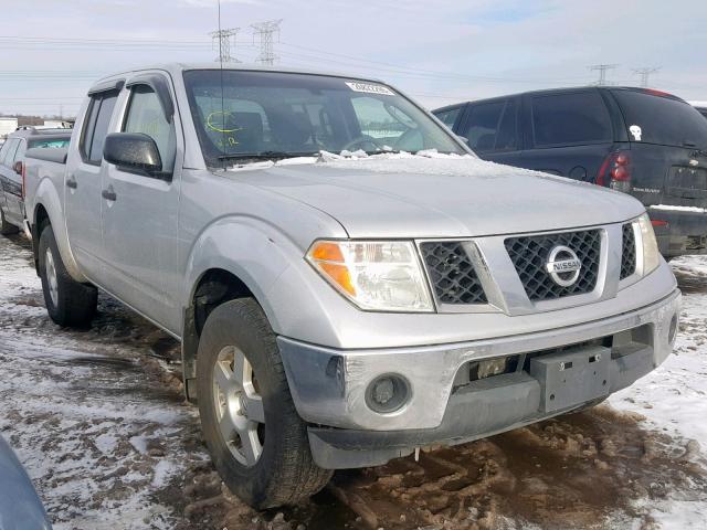 1N6AD07W86C416272 - 2006 NISSAN FRONTIER C SILVER photo 1