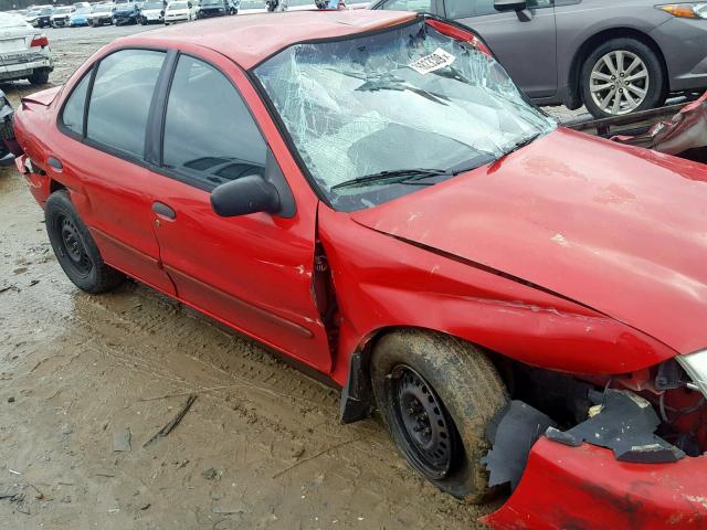 1G1JC524527356309 - 2002 CHEVROLET CAVALIER B RED photo 10