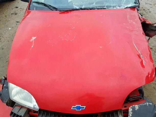 1G1JC524527356309 - 2002 CHEVROLET CAVALIER B RED photo 7