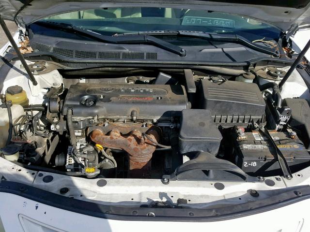 4T1BE46K97U600699 - 2007 TOYOTA CAMRY LE WHITE photo 7