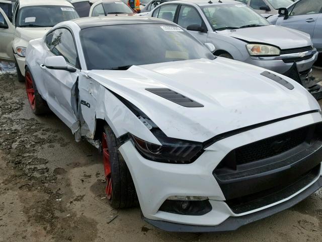 1FA6P8CF4G5318114 - 2016 FORD MUSTANG GT WHITE photo 1