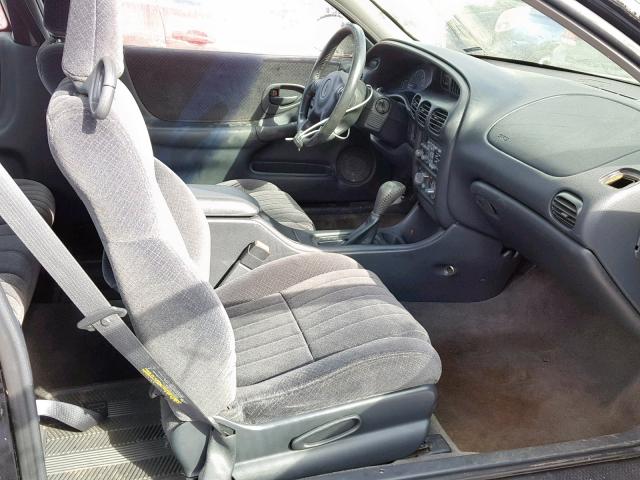 1G2WP12K02F242978 - 2002 PONTIAC GRAND PRIX BLACK photo 5