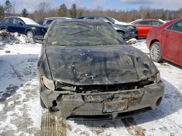 1G2WP12K02F242978 - 2002 PONTIAC GRAND PRIX BLACK photo 9