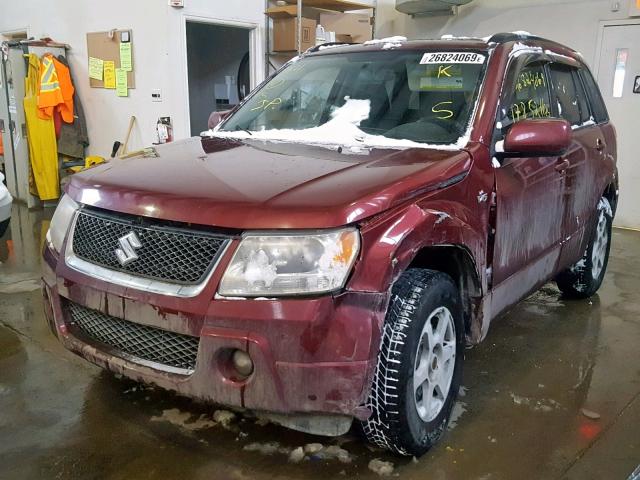 JS3TD943564101564 - 2006 SUZUKI GRAND VITA RED photo 2