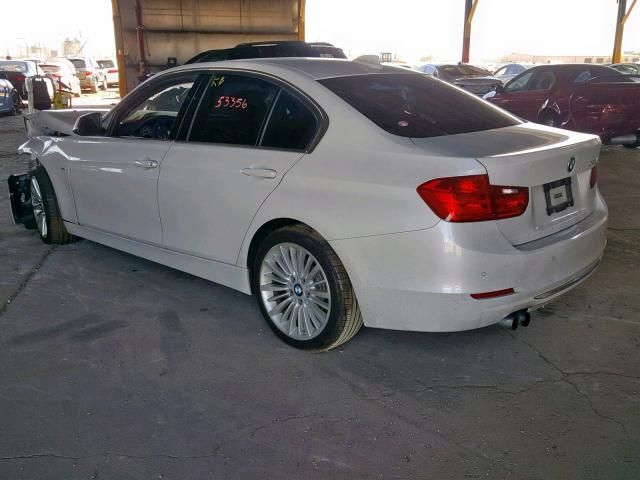 WBA3C1G54DNR44496 - 2013 BMW 328 I SULE WHITE photo 3