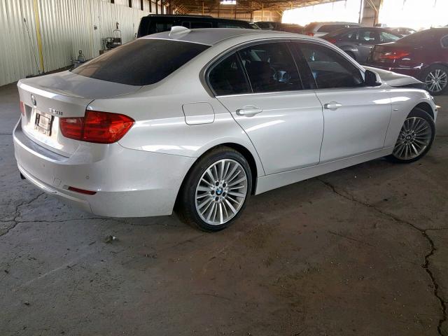 WBA3C1G54DNR44496 - 2013 BMW 328 I SULE WHITE photo 4