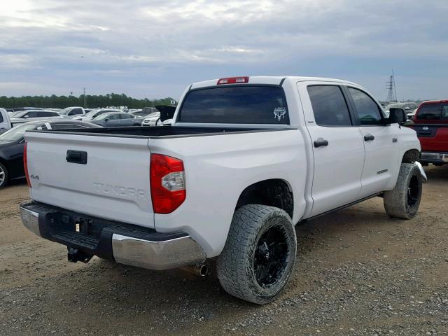 5TFDW5F14HX597489 - 2017 TOYOTA TUNDRA CRE WHITE photo 4