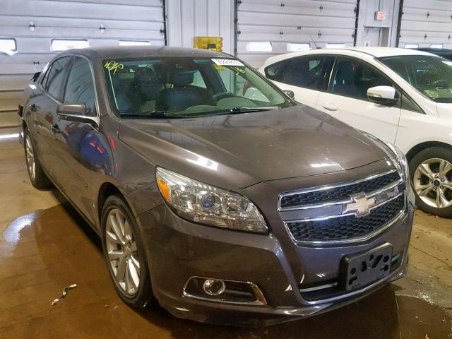 1G11E5SA8DF128975 - 2013 CHEVROLET MALIBU 2LT CHARCOAL photo 1