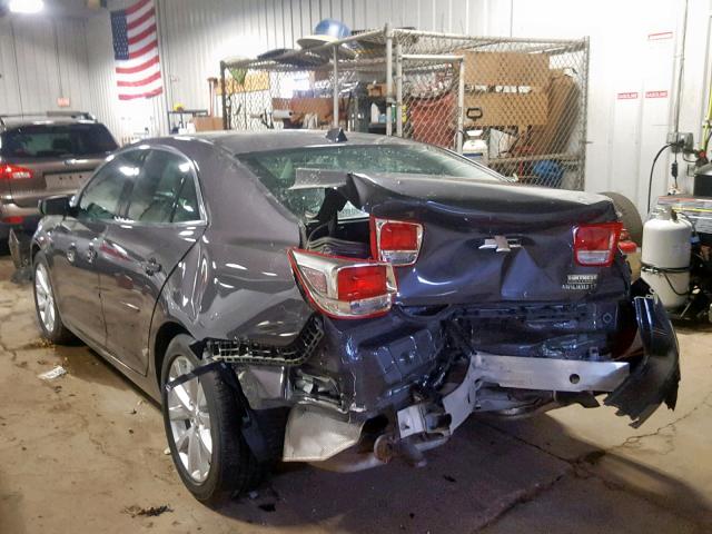 1G11E5SA8DF128975 - 2013 CHEVROLET MALIBU 2LT CHARCOAL photo 3