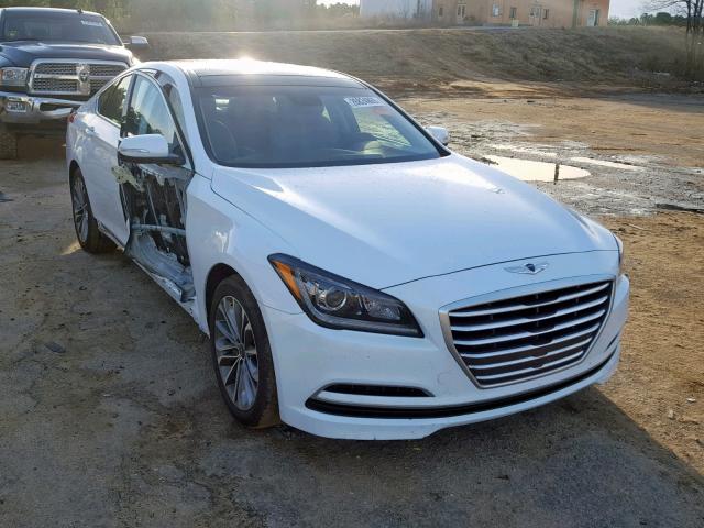 KMHGN4JE3FU031404 - 2015 HYUNDAI GENESIS 3. WHITE photo 1