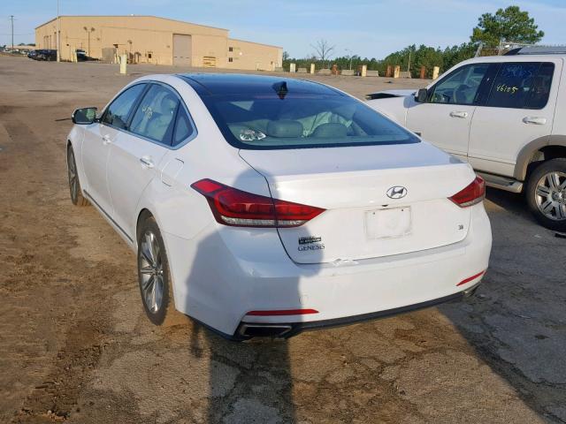 KMHGN4JE3FU031404 - 2015 HYUNDAI GENESIS 3. WHITE photo 3