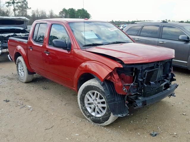 1N6AD0ER0HN748727 - 2017 NISSAN FRONTIER S RED photo 1