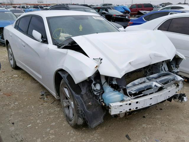 2B3CL3CG3BH566491 - 2011 DODGE CHARGER WHITE photo 1