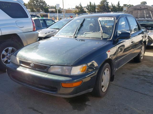 1NXBB02E2VZ579578 - 1997 TOYOTA COROLLA DX GREEN photo 2