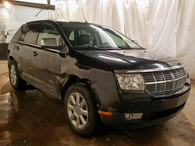 2LMDU88C27BJ09300 - 2007 LINCOLN MKX BLACK photo 1