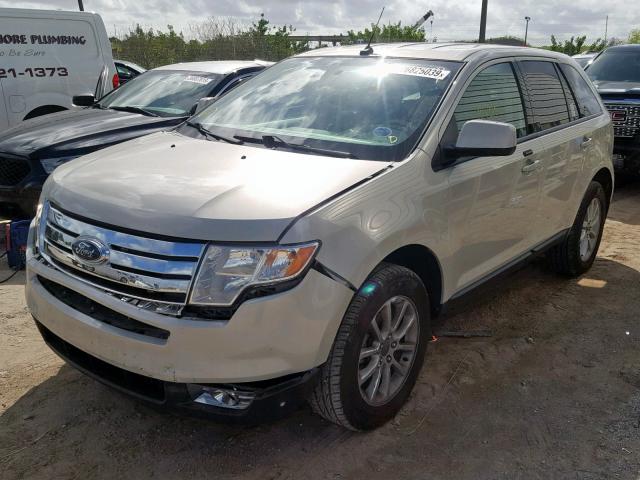 2FMDK38C47BA38461 - 2007 FORD EDGE SEL GOLD photo 2