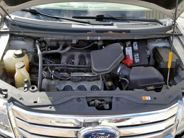 2FMDK38C47BA38461 - 2007 FORD EDGE SEL GOLD photo 7