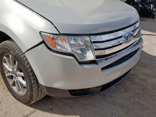 2FMDK38C47BA38461 - 2007 FORD EDGE SEL GOLD photo 9