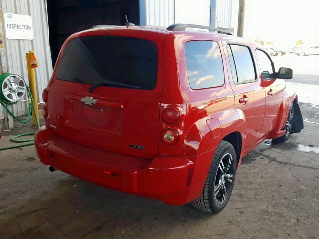 3GNBAADB1AS564992 - 2010 CHEVROLET HHR LS RED photo 4