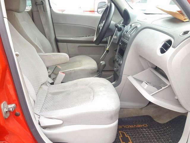 3GNBAADB1AS564992 - 2010 CHEVROLET HHR LS RED photo 5