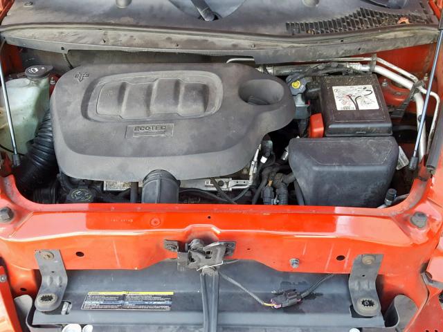 3GNBAADB1AS564992 - 2010 CHEVROLET HHR LS RED photo 7