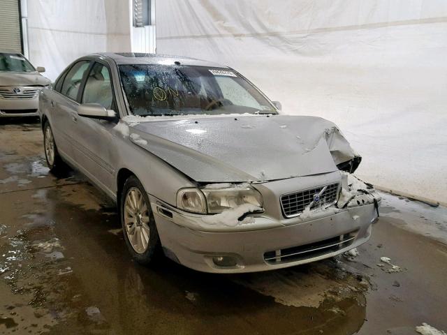 YV1TS91Z941360726 - 2004 VOLVO S80 T6 SILVER photo 1