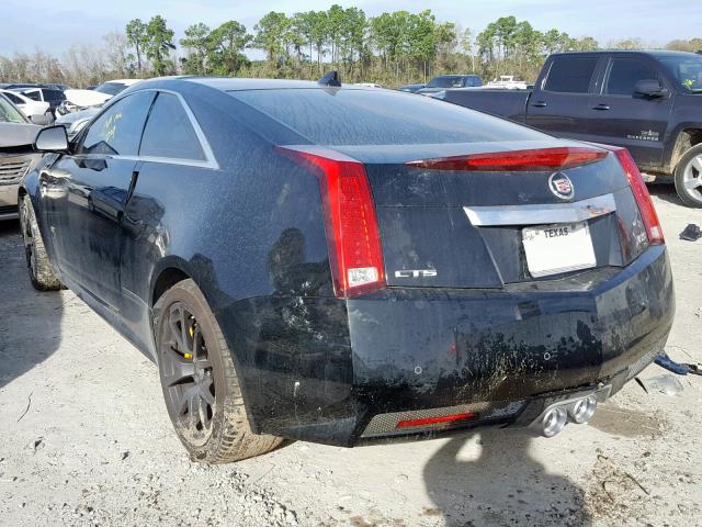 1G6DV1EP2D0108806 - 2013 CADILLAC CTS-V BLACK photo 3