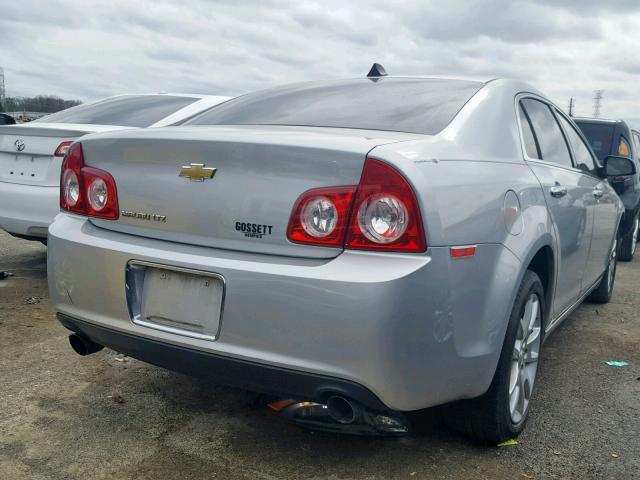 1G1ZG5E72CF205447 - 2012 CHEVROLET MALIBU LTZ ვერცხლისფერი ფოტო 4