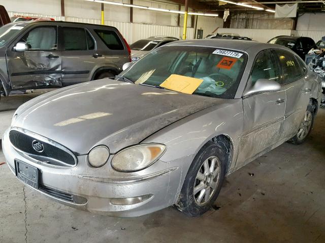 2G4WD582261252374 - 2006 BUICK LACROSSE C SILVER photo 2