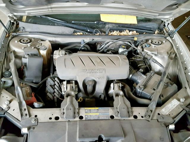 2G4WD582261252374 - 2006 BUICK LACROSSE C SILVER photo 7