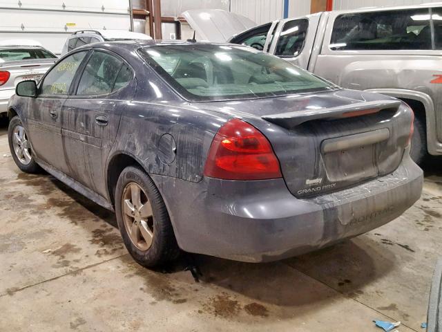 2G2WP552781179607 - 2008 PONTIAC GRAND PRIX GRAY photo 3