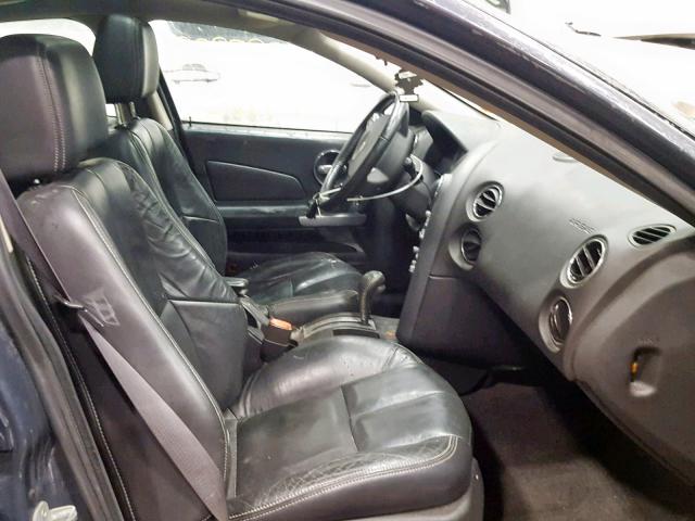 2G2WP552781179607 - 2008 PONTIAC GRAND PRIX GRAY photo 5