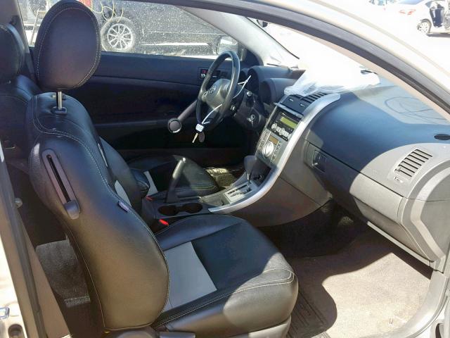 JTKDE167990277569 - 2009 TOYOTA SCION TC SILVER photo 5