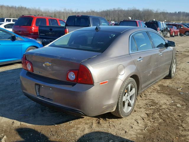 1G1ZC5E05CF265477 - 2012 CHEVROLET MALIBU 1LT ყავისფერი ფოტო 4