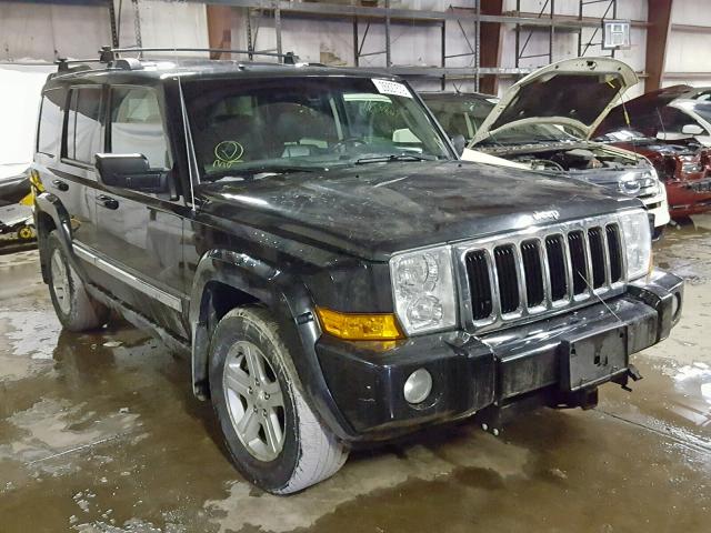 1J8HG58P69C506806 - 2009 JEEP COMMANDER BLACK photo 1