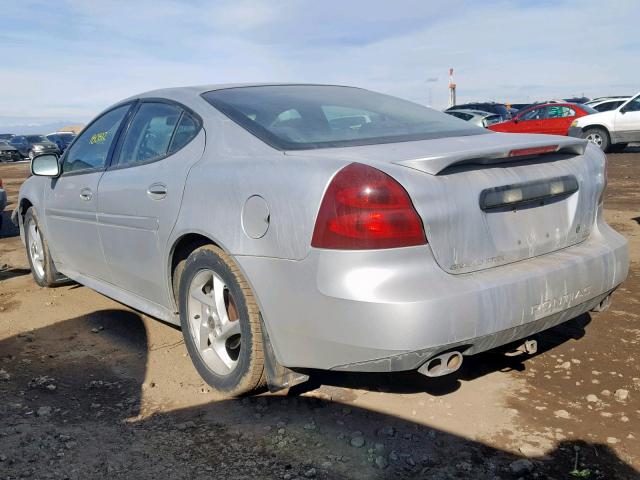 2G2WR524241196096 - 2004 PONTIAC GRAND PRIX 银色 照片 3