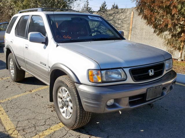 4S6DM58W214403342 - 2001 HONDA PASSPORT E SILVER photo 1