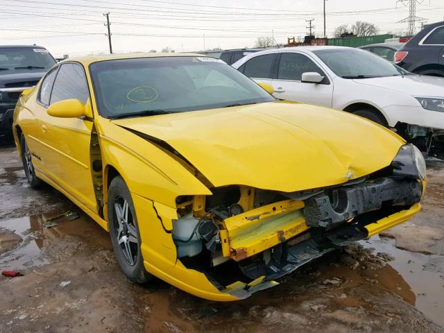 2G1WW12EX29341284 - 2002 CHEVROLET MONTE CARL YELLOW photo 1