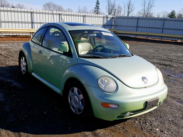 3VWCC21C6YM473478 - 2000 VOLKSWAGEN NEW BEETLE Yaşıl foto 1
