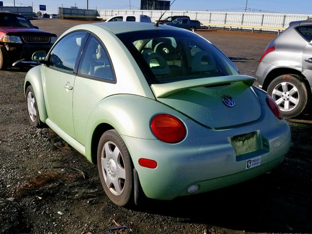 3VWCC21C6YM473478 - 2000 VOLKSWAGEN NEW BEETLE Yaşıl foto 3